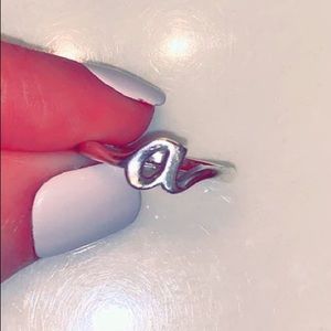 James Avery letter “a” ring